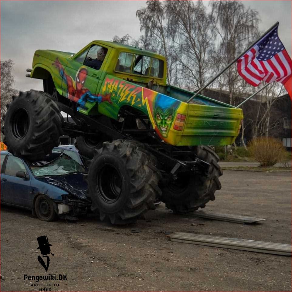 Monster truck show i Danmark - Oplev det vildeste show med kæmpe lastbiler