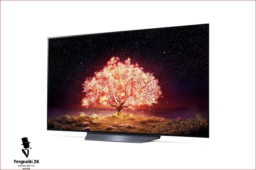 Oled tv - opdag den utrolige billedkvalitet