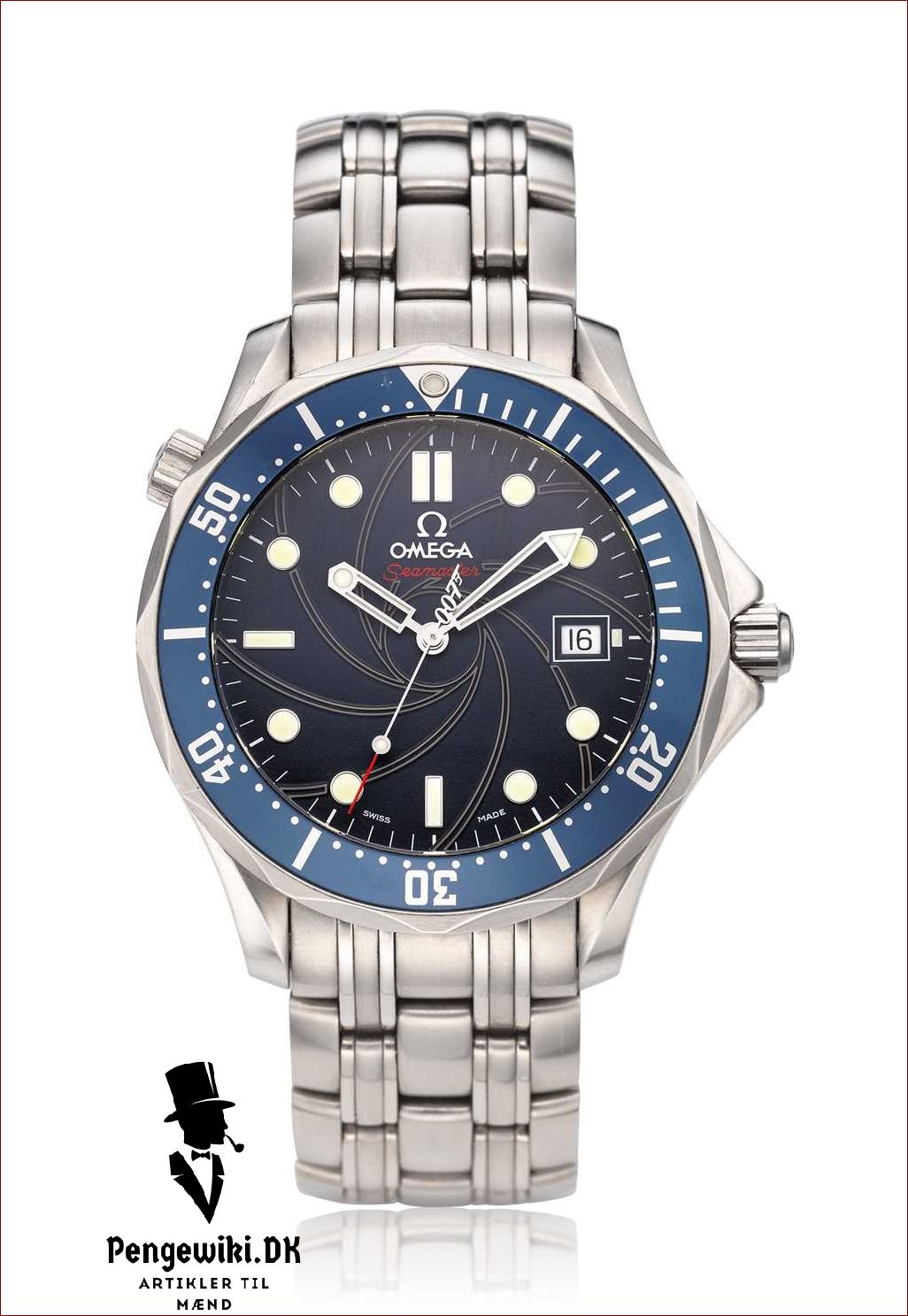 Omega Seamaster limited edition 007 - Køb den eksklusive James Bond-ur hos os