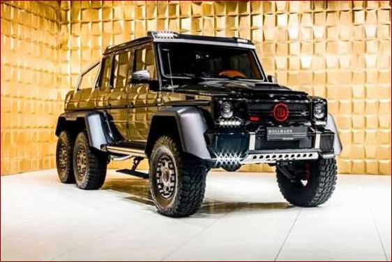 Opdag kraften i Brabus 6x6 - den ultimative terrænkøretøj