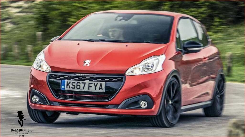 Peugeot 208 gti - Nyeste model og specifikationer | Officiel Peugeot hjemmeside