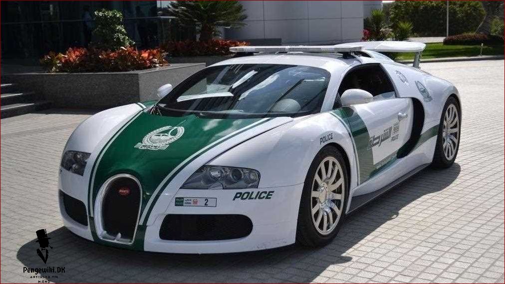 Politibiler i Dubai: Se de imponerende køretøjer og deres funktioner