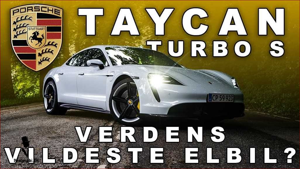 Porsche Taycan Turbo S - Alt om den hurtigste elbil fra Porsche