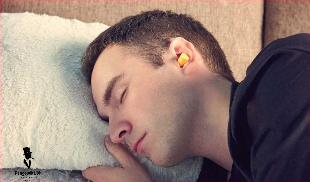 Ørepropper til at sove - Find de bedste ørepropper til at sove godt