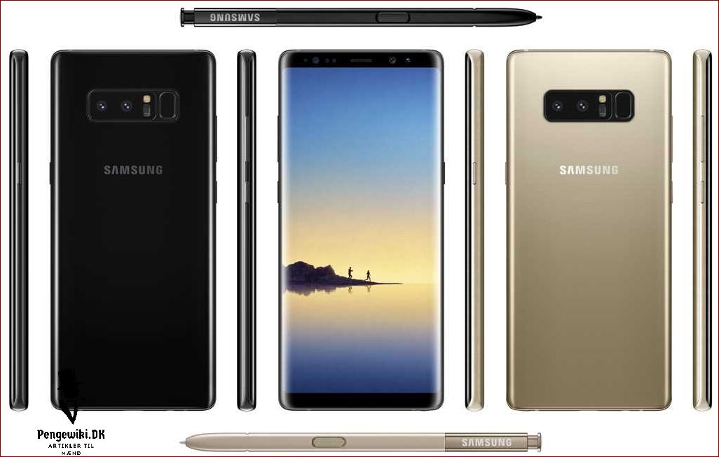 Samsung galaxy note 8 - Alt hvad du behøver at vide om denne fantastiske telefon