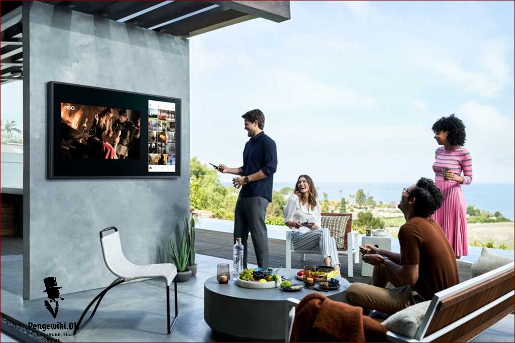 Samsung the terrace - Perfekt udendørs underholdning til din terrasse