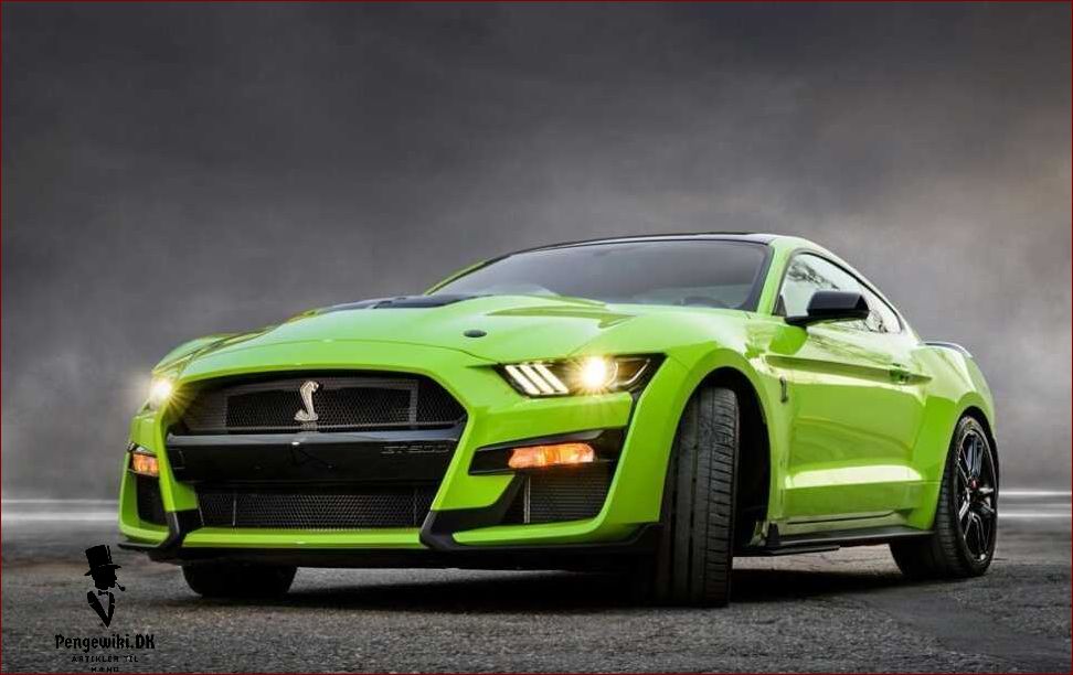 Shelby GT500: Den ultimative sportsvogn med en kraftfuld motor