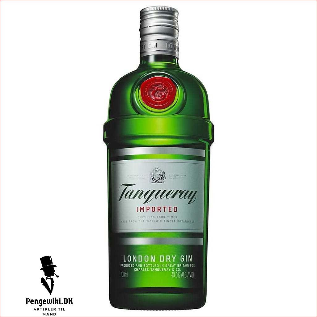 Tanqueray gin - En verdenskendt gin med en unik smag | Køb Tanqueray gin online