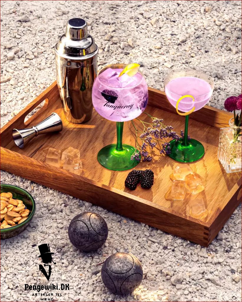 Tanqueray gin glas - Den perfekte måde at nyde din gin på
