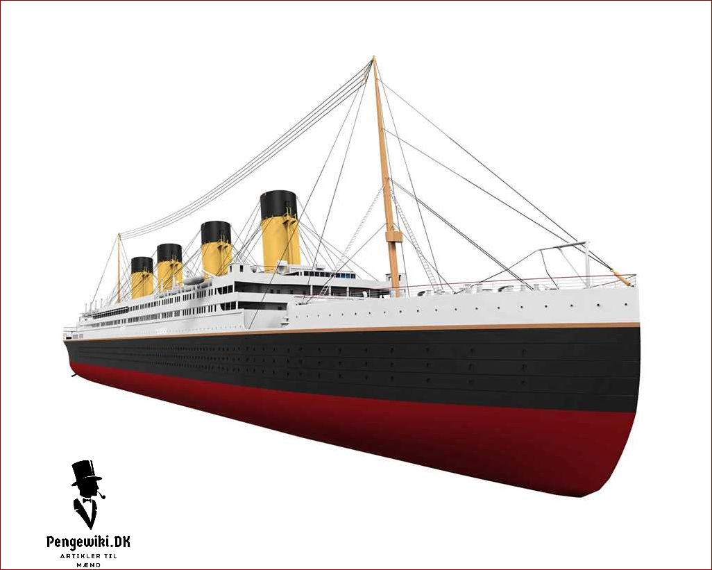 Titanic lego - Byg dit eget lego-skib og genoplev den berømte Titanic