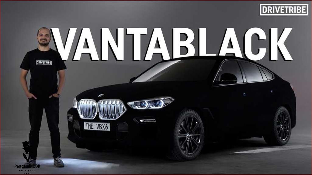 Vantablack bmw Verdens sorteste bil skaber sensation
