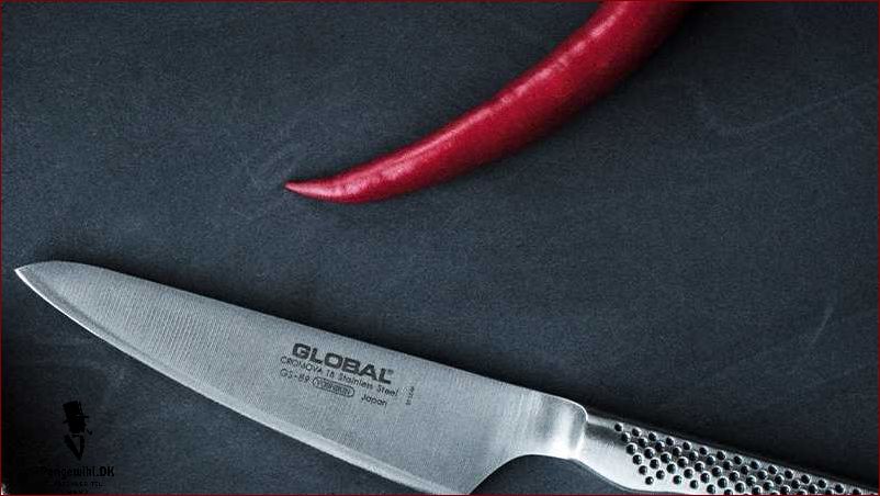 Knivens skarphed og kvalitet