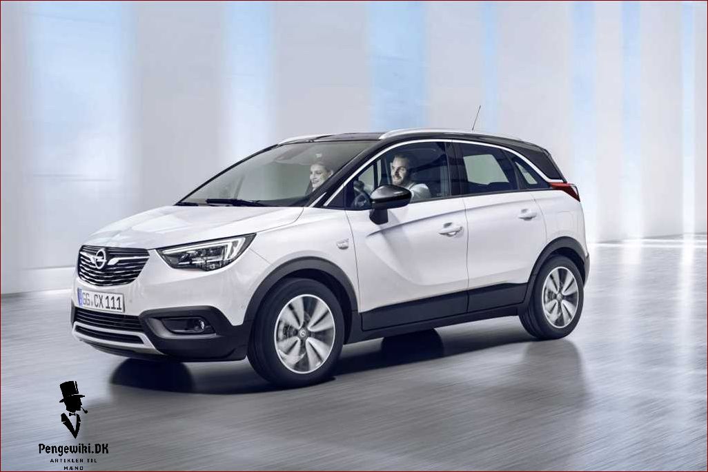 Opel Crossland: Avanceret teknologi forbedrer køreoplevelsen