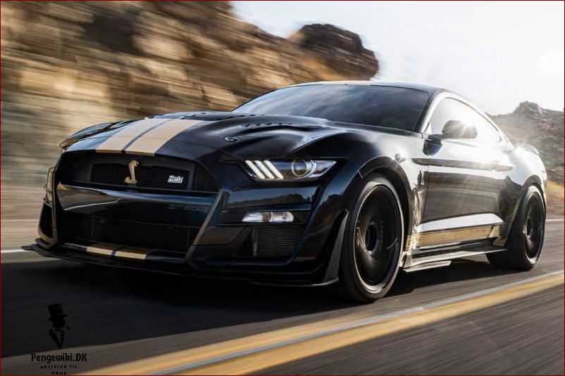 Specifikationer for Ford Mustang Shelby GT500