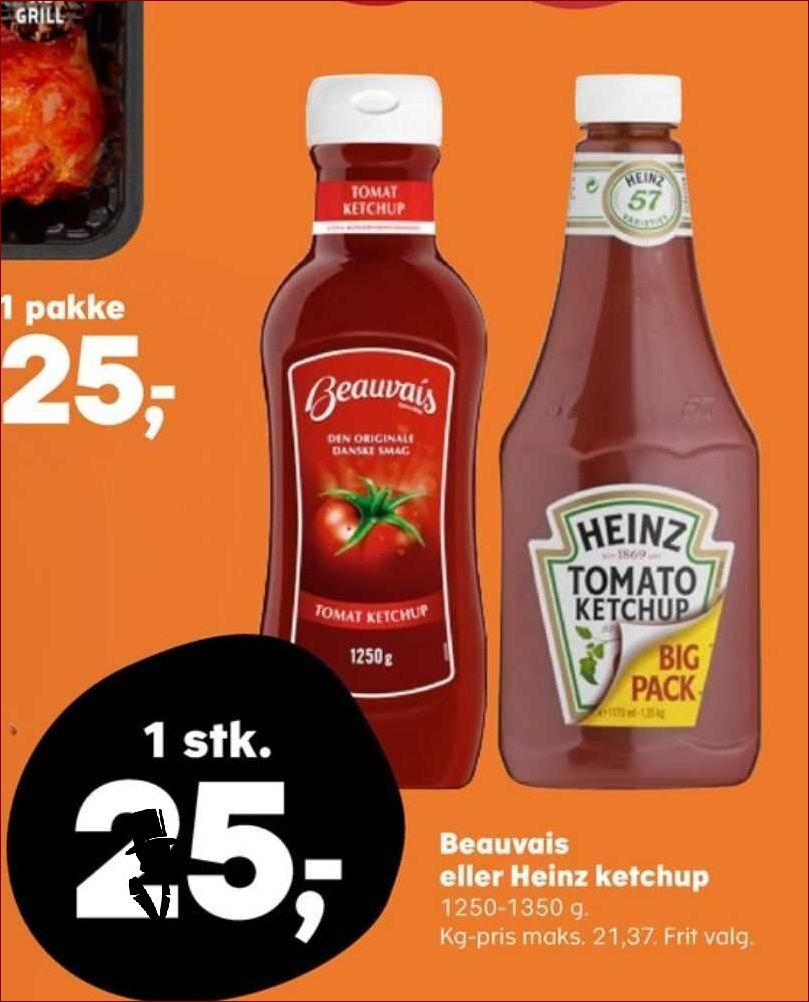 Heinz ketchup - Køb den bedste ketchup fra Heinz hos os