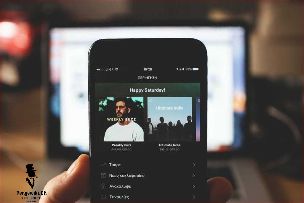 Mobilabonnement med Spotify