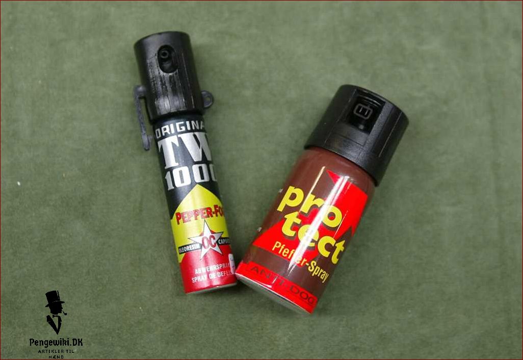 Peber spray: Alt om peberspray