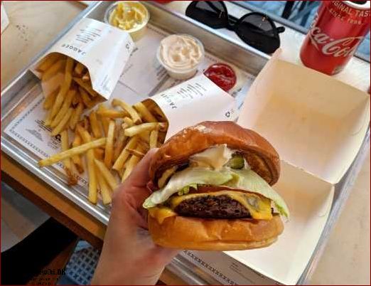 Tops burger - Den bedste burgeroplevelse i byen
