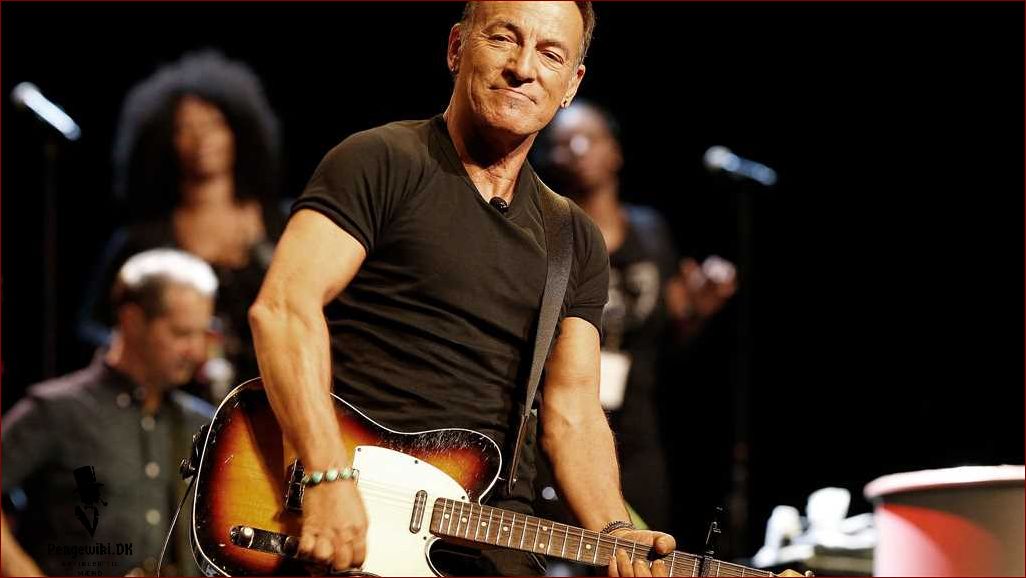Hvilke dage i ugen spiller Bruce Springsteen koncerten?
