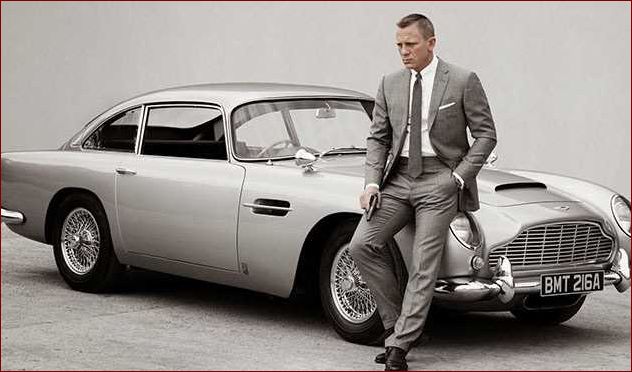 James Bond bil Se den ikoniske bil som agent 007 kører