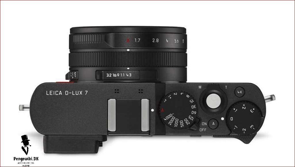 Få den bedste billedkvalitet med Leica d-lux 7