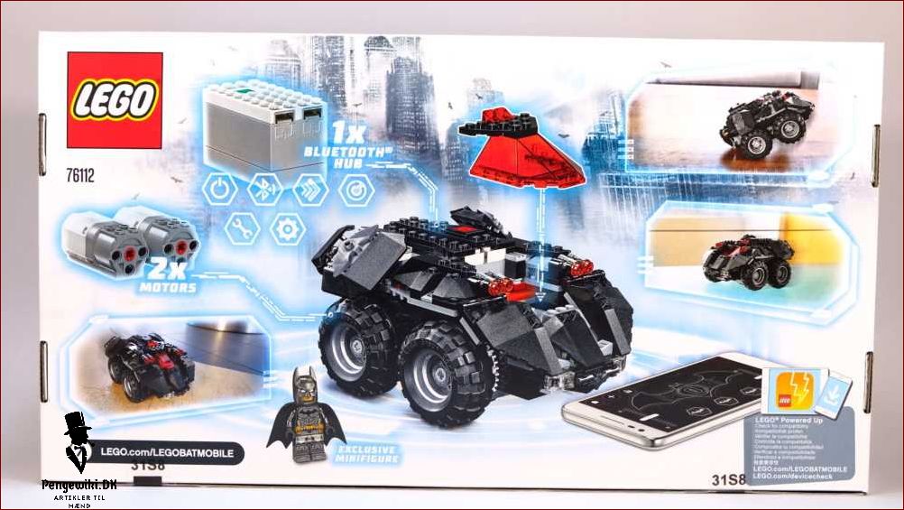 Byggeinstruktioner til Lego batmobile