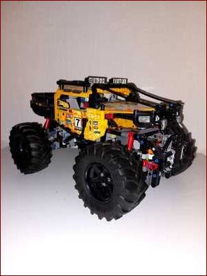 Lego Technic bil - Bygge og Lege med Tekniske Biler