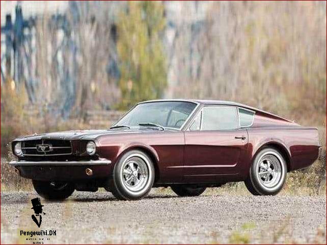 Ford Mustang 1967 En ikonisk bil fra det 20 århundrede